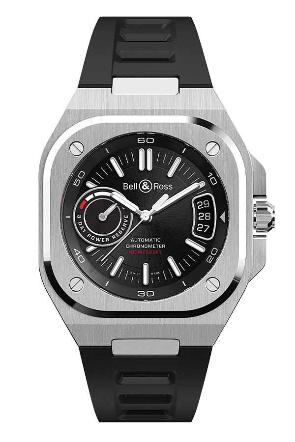 Bell & Ross BR-X5 Black Steel BRX5R-BL-ST/SRB