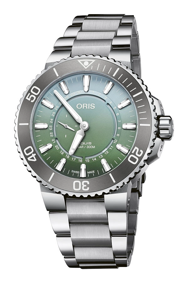 Oris Aquis Dat Watt限量表II 01 743 7734 4197-套装