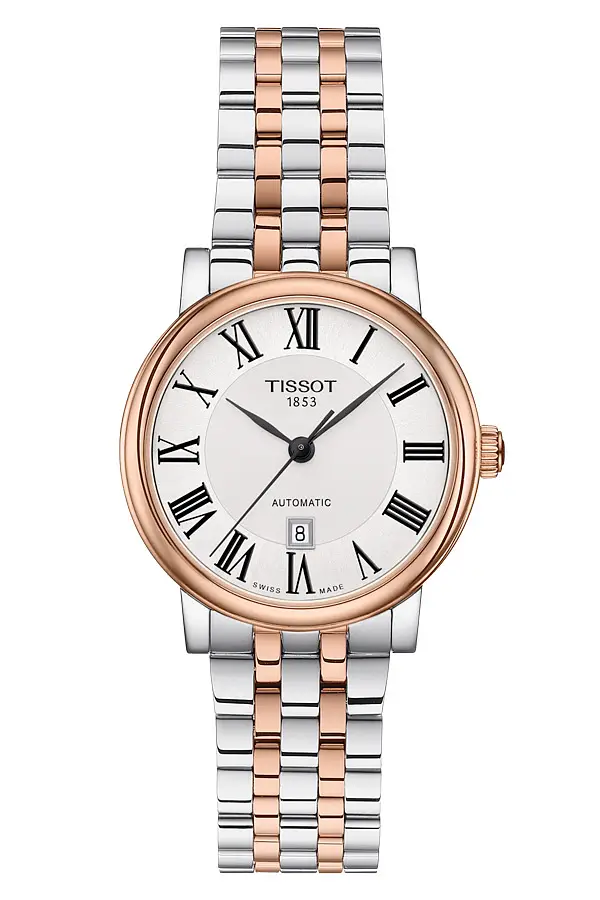 天梭卡森高级女装自动腕表 T122.207.22.033.00