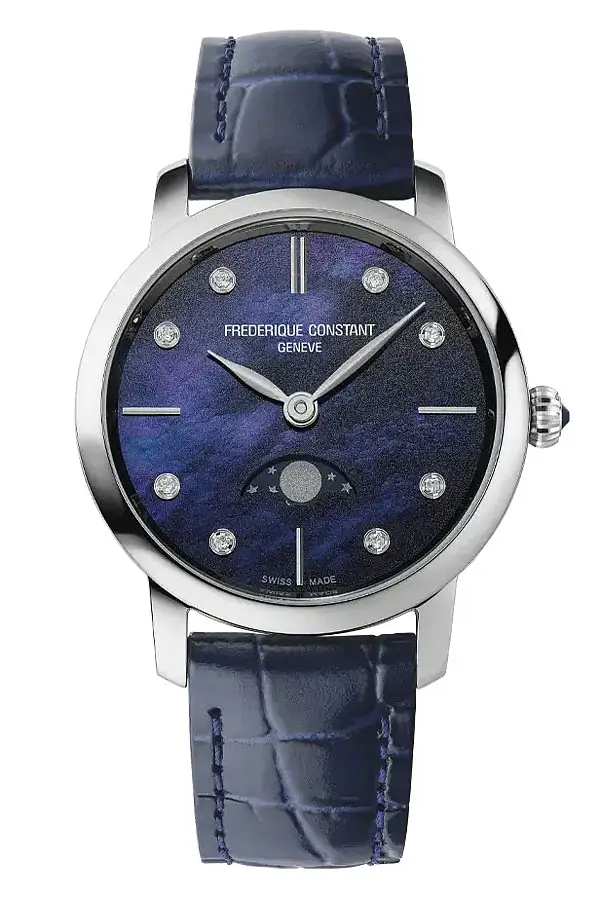 康斯登超薄女装月相腕表 FC-206MPND1S6