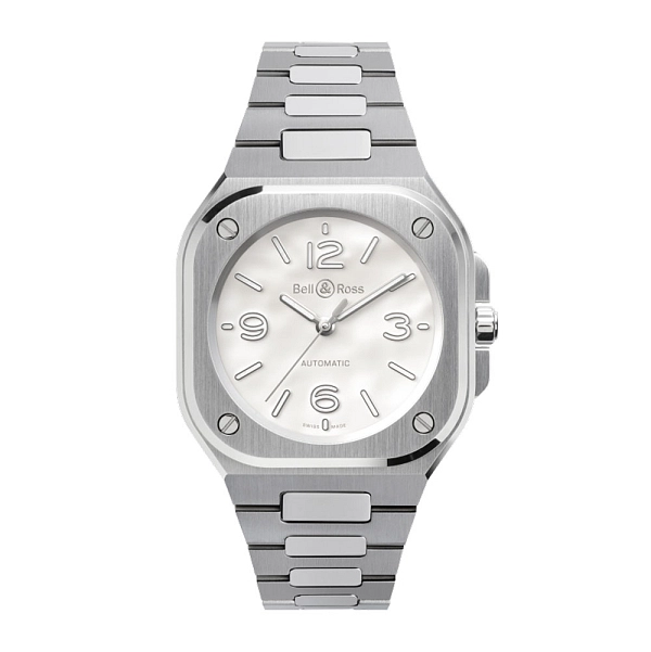 Bell & Ross Br-05 36毫米珍珠贝母钢腕表 BR05A-S-MP-ST/SST
