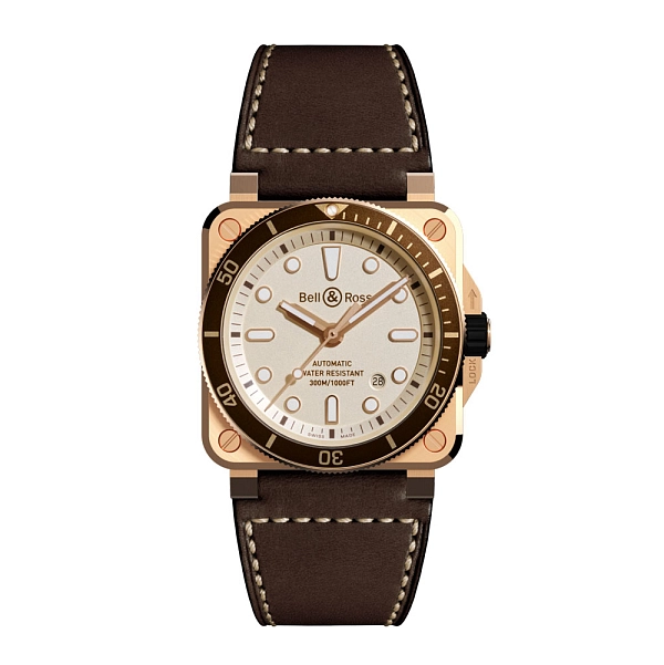 Bell & Ross Diver White Bronze BR0392-D-WH-BR/SCA