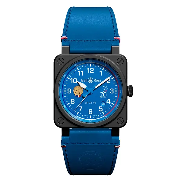 Bell & Ross BR 03-92 Patrouille de France 70 周年纪念编号 BR0392-PAF7-CE/SCA