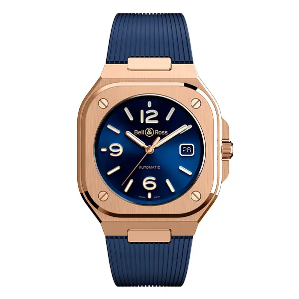 Bell & Ross BR 05 Blue Gold BR05A-BLU-PG/SRB