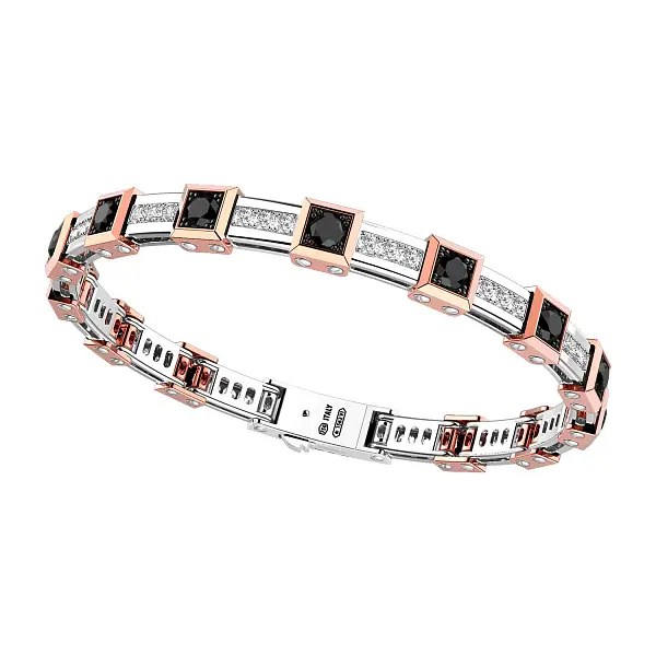 Zancan Couture Sapphire 黄金手链 EB710BR