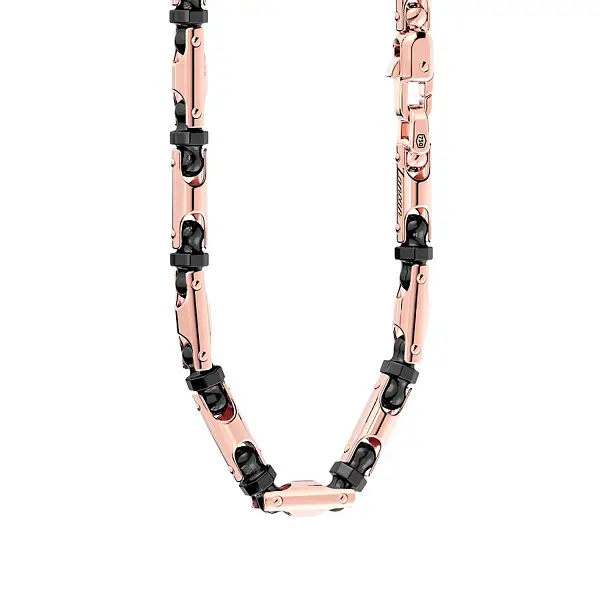 Zancan Ceramikgold 18K 黄金项链 KC071R-N-60