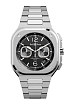 Bell & Ross BR 05 Chrono黑钢计时码表 BR05C-BL-ST/SST