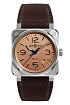 Bell & Ross 新款 BR 03 铜质腕表 BR03A-GB-ST/SCA