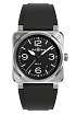 Bell & Ross 新款BR-03黑钢腕表 BR03A-BL-ST/SRB