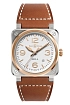 Bell & Ross BR 03 白钢 & 黄金 BR03A-WH-STPG/SCA