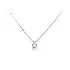 白金锆石项链