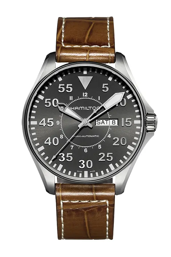 Hamilton Khaki Aviation Day Date Automatic H64715885