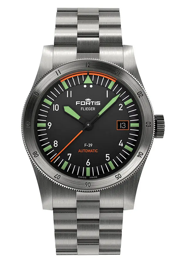 Forits Flieger F-39 Automtic on Block 手镯 F4220005