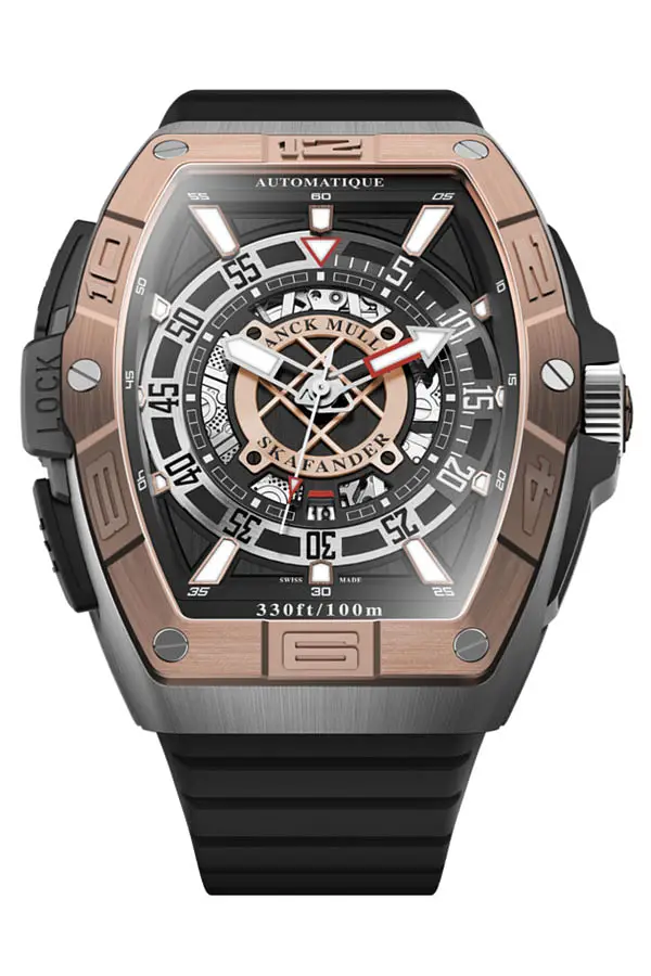 Franck Muller 旅行箱 SKF 46 DV SC DT TT BR 5N TT