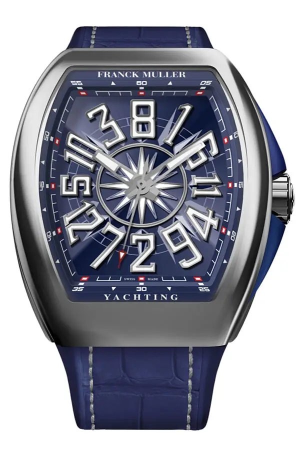 Franck Muller Vanguard Yachting Crazy Hours V 45 CH AC YACHT BL