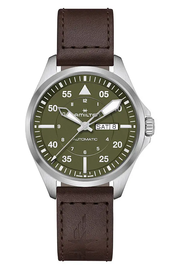 Hamilton Khaki 航空飞行员日历腕表 H64635560