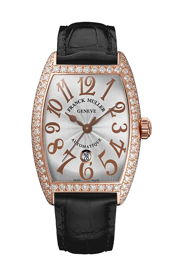 Franck Muller Cintrée Curvex 7500 SC AT DT FO REL D玫瑰金腕表