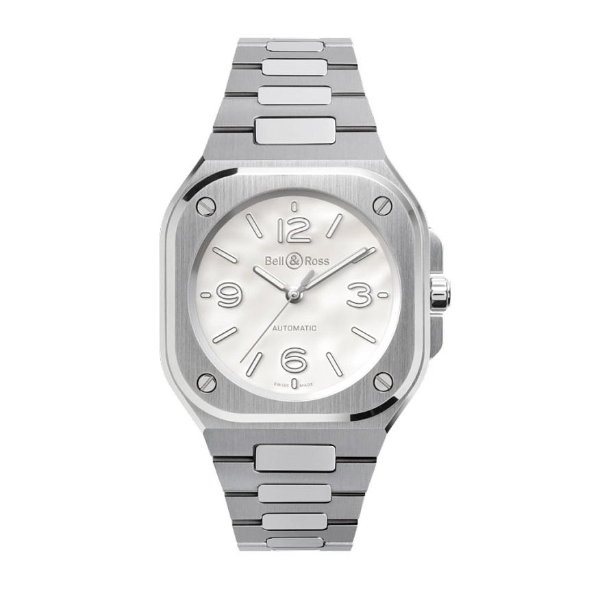 Bell & Ross Br-05 36毫米珍珠贝母钢腕表 BR05A-S-MP-ST/SST