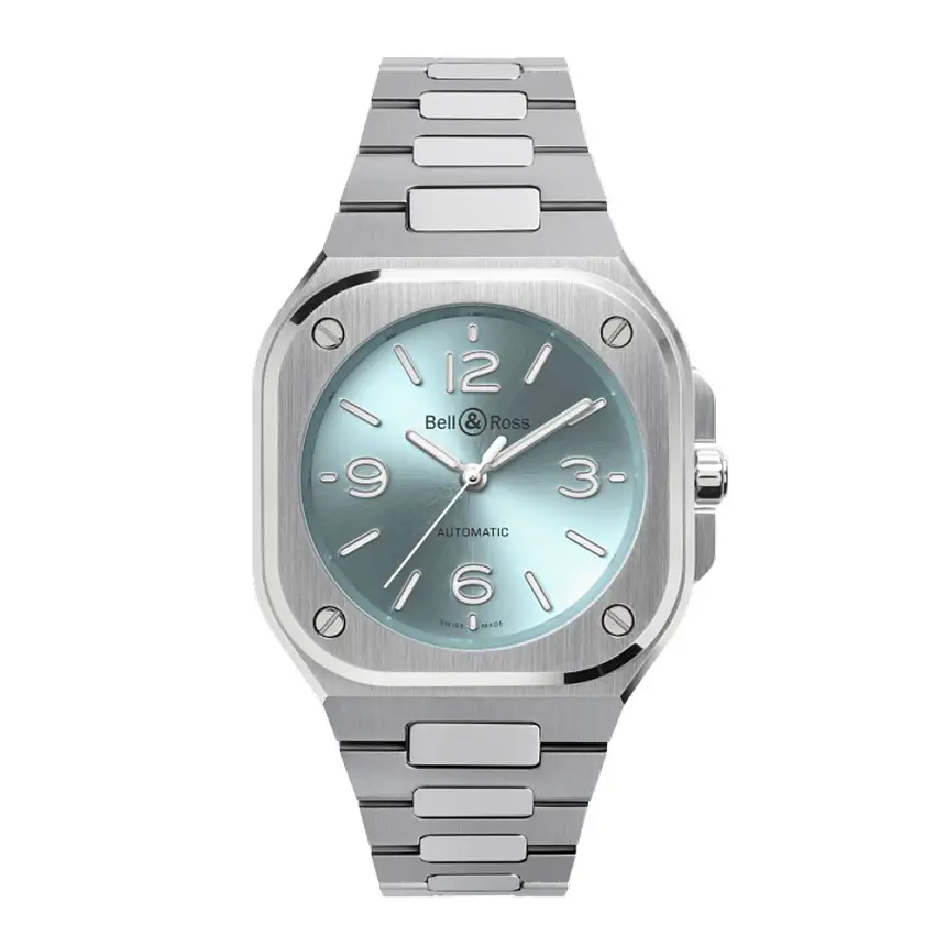Bell & Ross BR-05 36毫米冰蓝钢BR05A-S-BU-ST/SST腕表