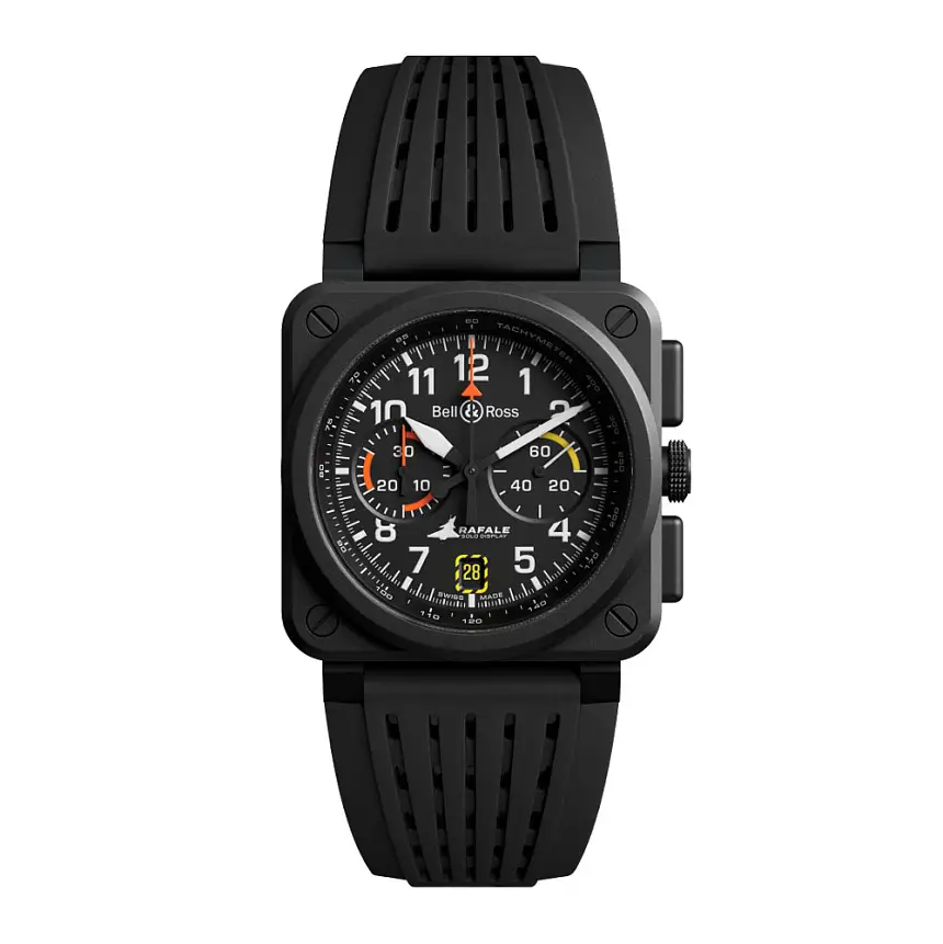 Bell & Ross BR-03 Chrono Rafale Solo Display BR0394-RSD-CE/SRB