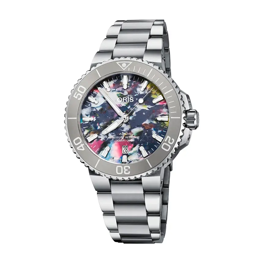 Oris Aquis日历腕表01 733 7766 4150-套装