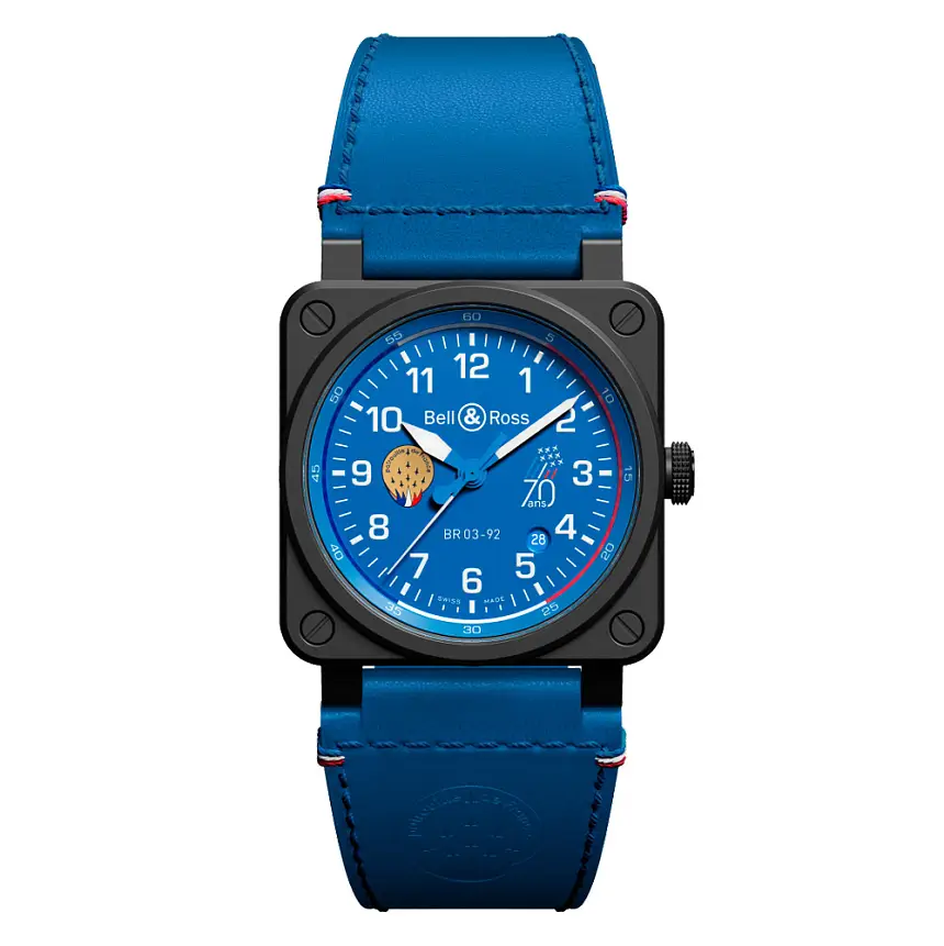 Bell & Ross BR 03-92 Patrouille de France 70 周年纪念编号 BR0392-PAF7-CE/SCA