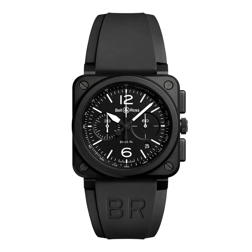 Bell & Ross 黑色哑光 BR0394-BL-CE