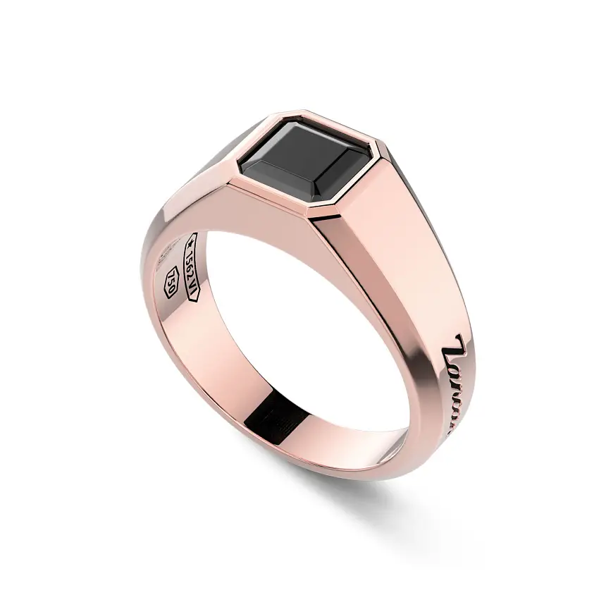 Zancan Couture Sapphire 18K 黄金戒指 UA022R