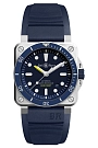 Bell & Ross 蓝色潜水腕表 BR0392-D-BU-ST/SRB