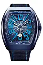 Franck Muller Vanguard Yachting Ceramic V 45 SC DT YACHT CR BL (BL)