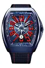Franck Muller Vanguard Yachting Ceramic V 45 SC DT YACHT CR BL (BL)