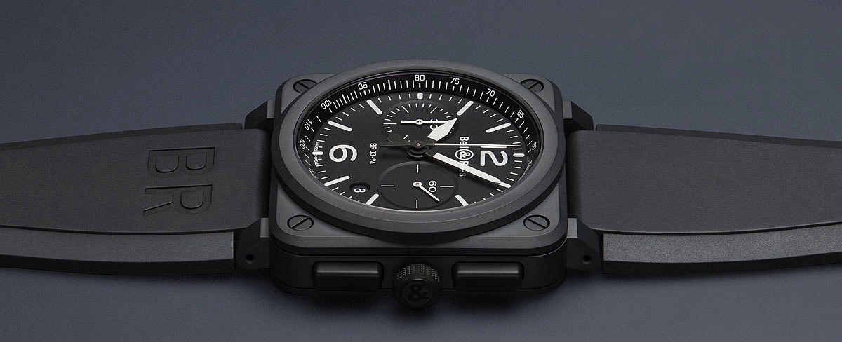 Bell & Ross 黑色哑光 BR0394-BL-CE
