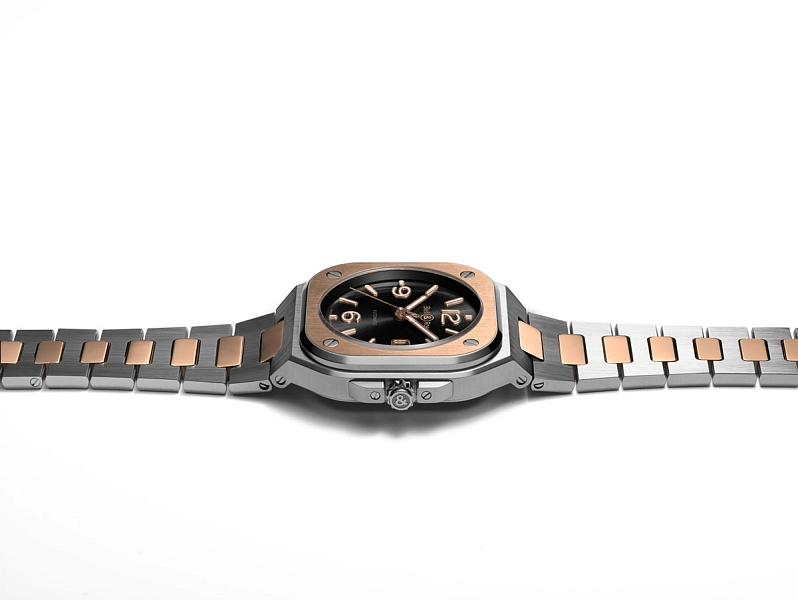 Bell & Ross BR 05 Black Steel & Gold BR05A-BL-STPG/SSG