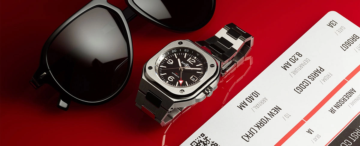 Bell & Ross BR 05 GMT BR05G-BL-ST/SST