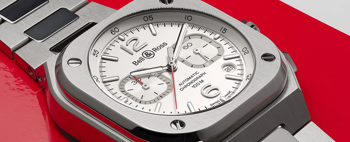 Bell & Ross Bell & Ross BR 05 Chrono White Hawk 白鹰计时码表 BR05C-SI-ST/SST