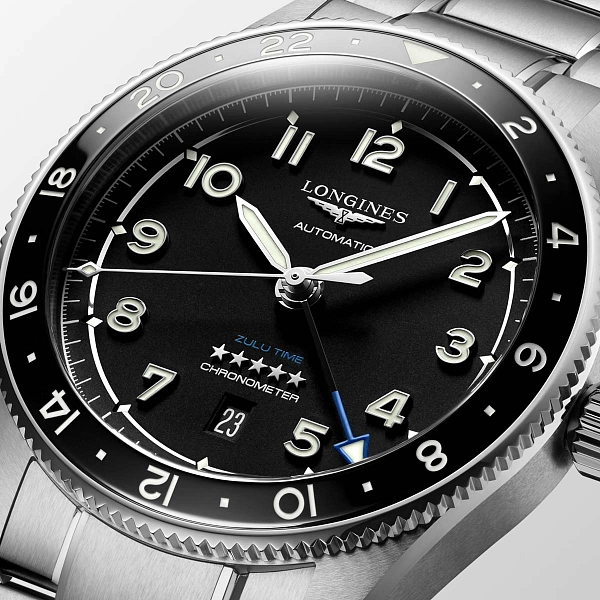 浪琴表 Spirit Zulu Time L3.812.4.53.6
