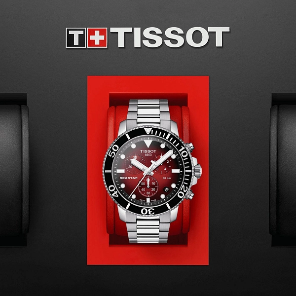 天梭 Seastar 1000 石英计时码表 T120.417.11.421.00