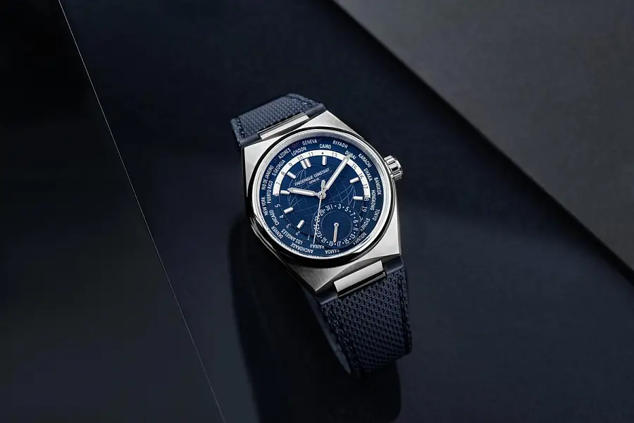 康斯登自制Highlife世界时间腕表FC-718N4NH6B