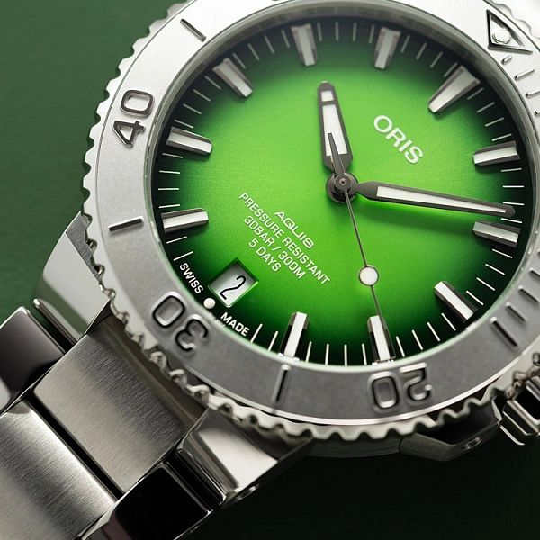 Oris Aquis Payoon限量表 01 400 7763 4117-套装