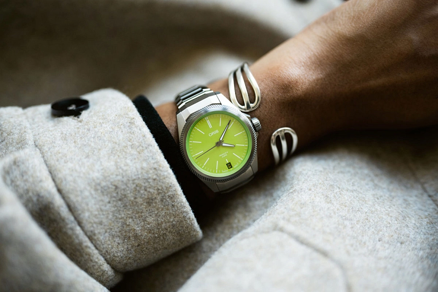 Oris ProPilot X Kermit Edition 01 400 7778 7157-套装