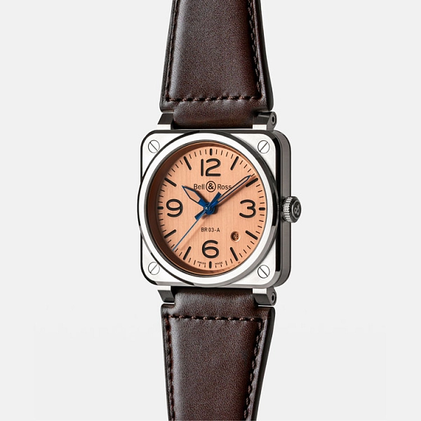 Bell & Ross 新款 BR 03 铜质腕表 BR03A-GB-ST/SCA