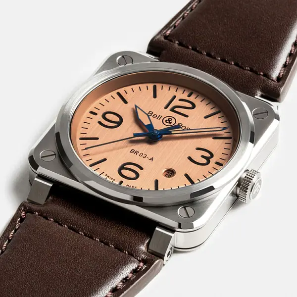 Bell & Ross 新款 BR 03 铜质腕表 BR03A-GB-ST/SCA