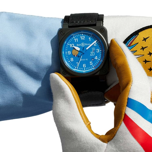 Bell & Ross BR 03-92 Patrouille de France 70 周年纪念编号 BR0392-PAF7-CE/SCA