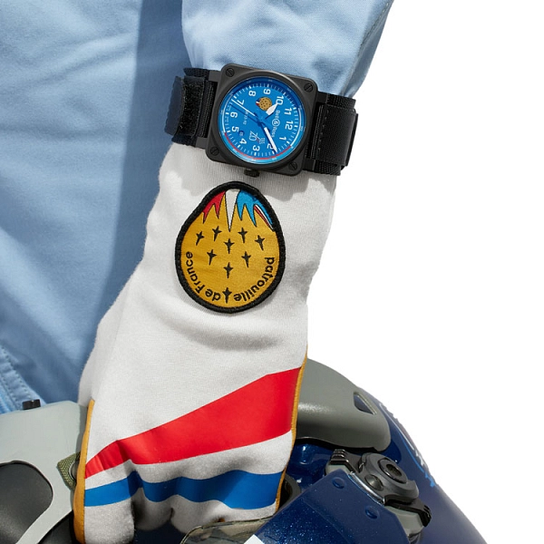 Bell & Ross BR 03-92 Patrouille de France 70 周年纪念编号 BR0392-PAF7-CE/SCA