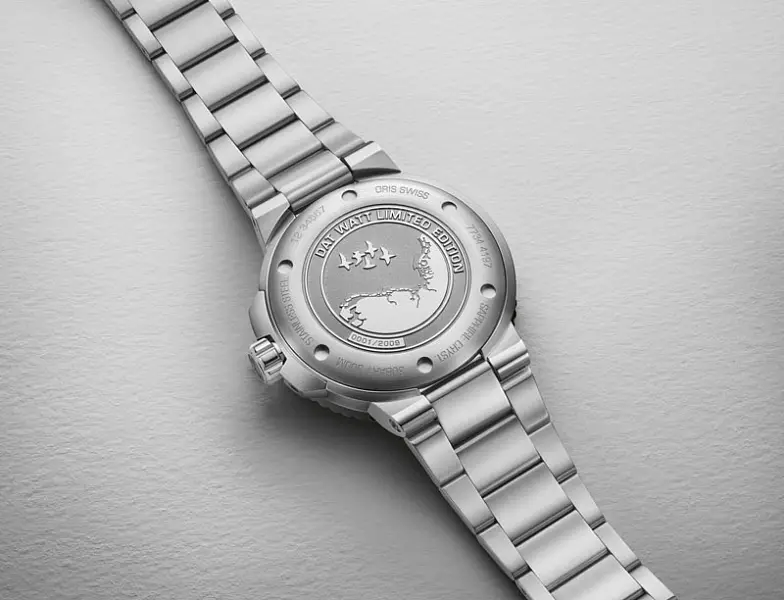 Oris Aquis Dat Watt限量表II 01 743 7734 4197-套装