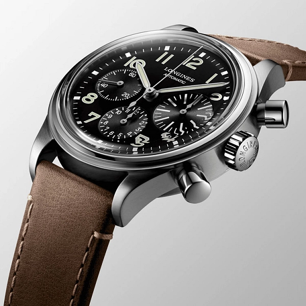 浪琴表 Heritage Aviation BigEye L2.816.4.53.2