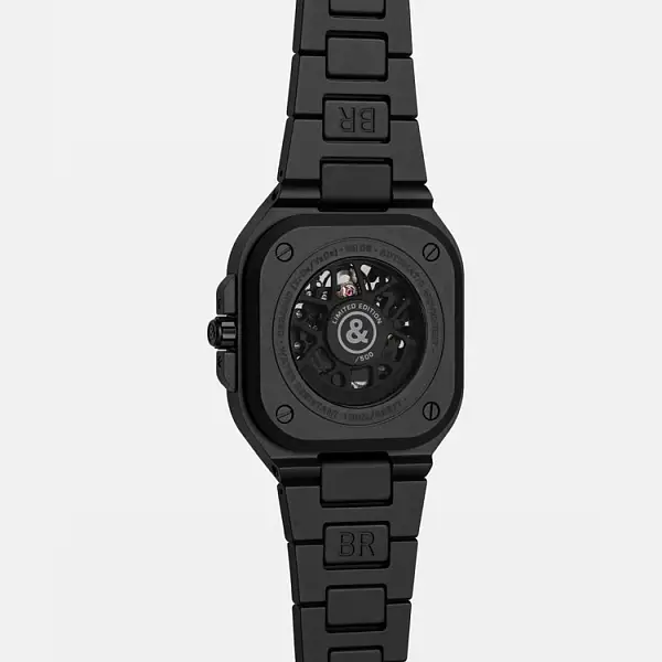 Bell & Ross BR 05 镂空黑伦陶瓷腕表 BR05A-BLM-SKCE/SCE