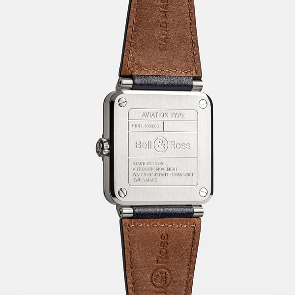 Bell & Ross BR 03 蓝钢腕表 BR03A-BLU-ST/SCA