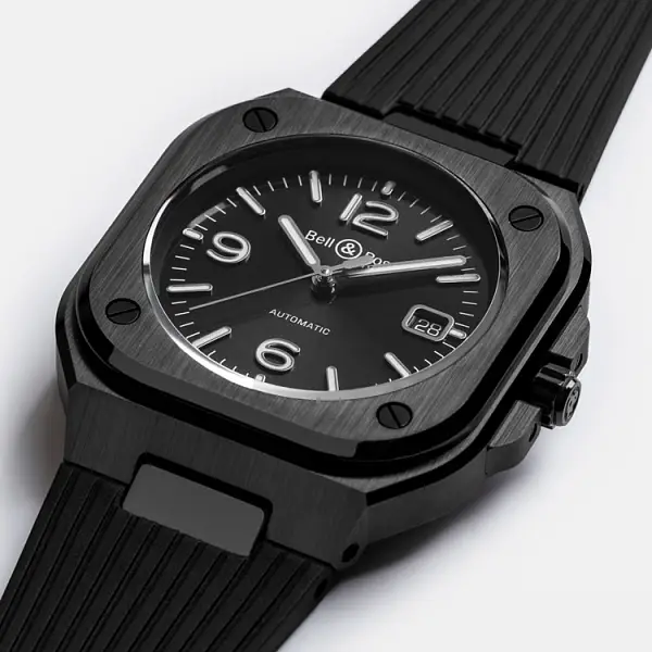 Bell & Ross BR 05 黑色陶瓷腕表 BR05A-BL-CE/SRB