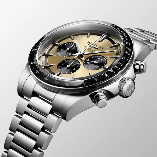 浪琴表康卡斯计时码表 L3.835.4.32.6